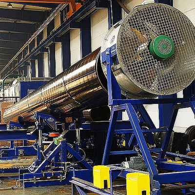 6 mm πάχος 3 στρώσεις PE Ssaw Tube Din 30670 Τεχνικές άκρες καμπύλης
