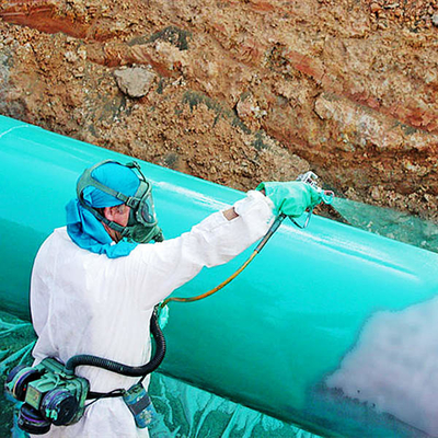 3lpe εξωτερική επικάλυψη Ssaw Steel Pipe Api 5l Din30670 Standard