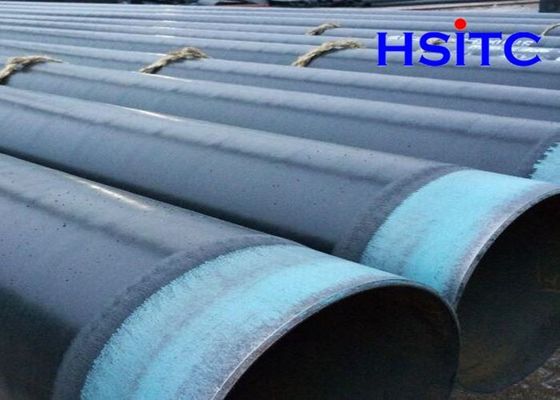 Din30670 3000mm Αντικροσιόν ατσάλινο σωλήνα Τρία στρώματα PP