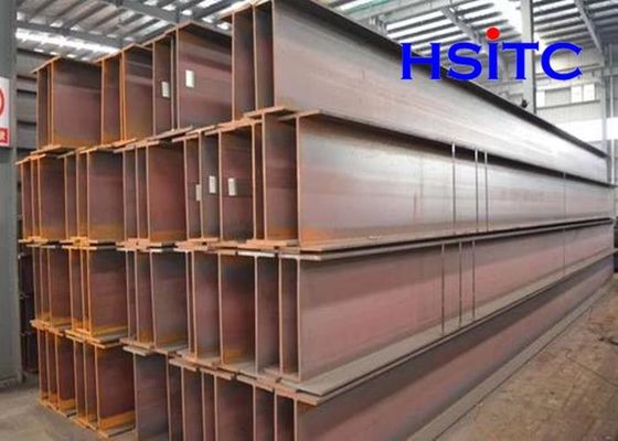 ISO9001 H τμήμα γωνιακής δομής χάλυβα Astm En10025 S355