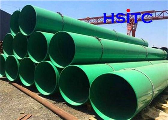 Μηχανική ανθρακωρυχείων Fbe Coating Ssaw Steel Pipe For External Coating Water Supply