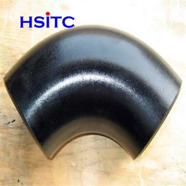 Α234 Astm A403 Astm A420 Σωλήνες από ατσάλι άνθρακα Γόνατο Sch40 Std Sch80 0